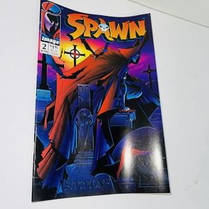 Spawn #2 1992 Image Comic Book Todd McFarlane 1st Violator Excellent Vintage